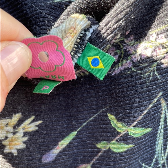 Farm Rio Wildflower Midi Knit Dress - Picture 6 of 9